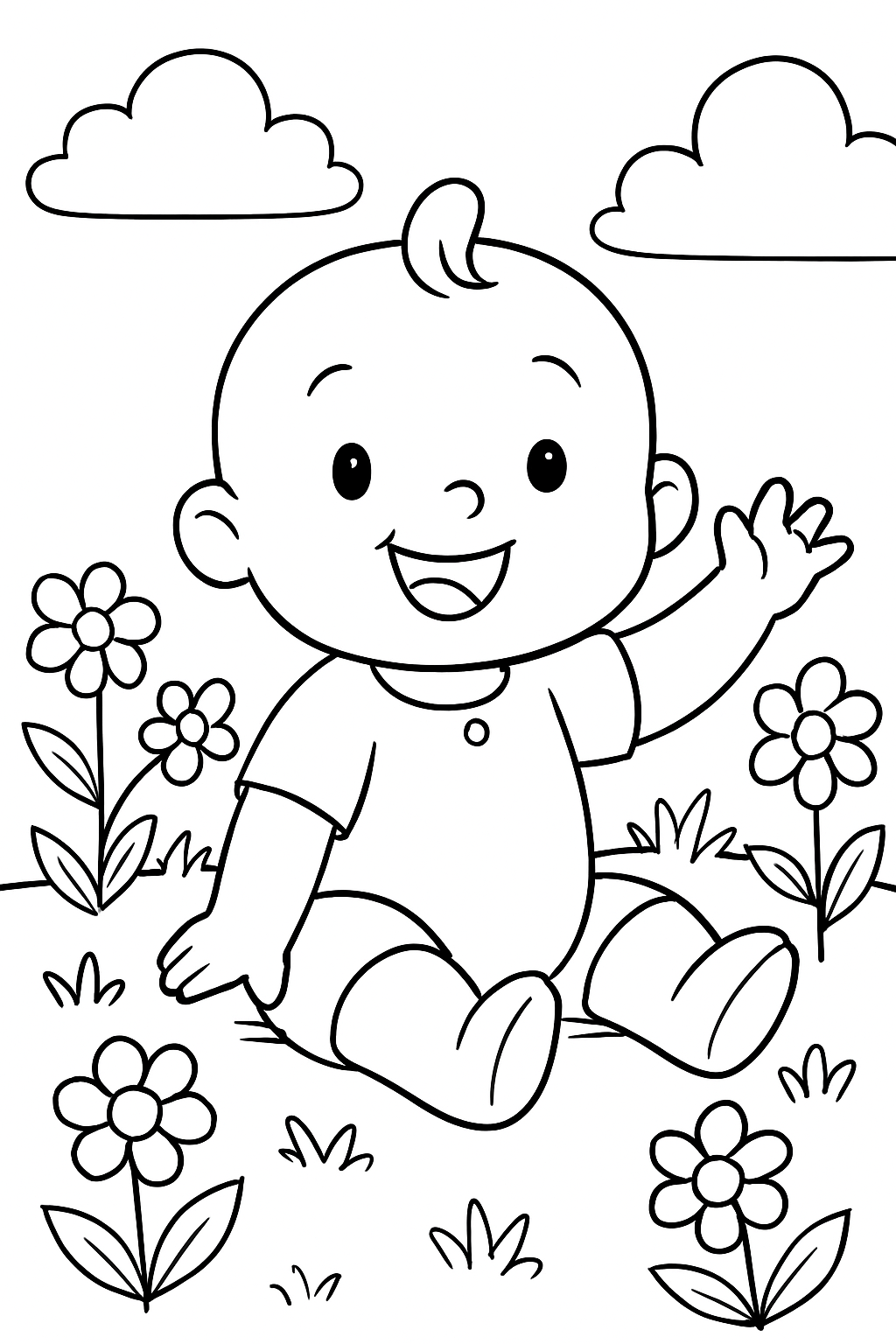 Bebefinn para colorir 12