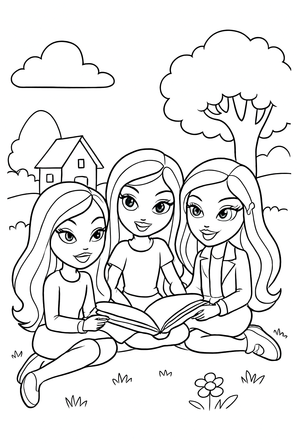 Bratz para colorir 05