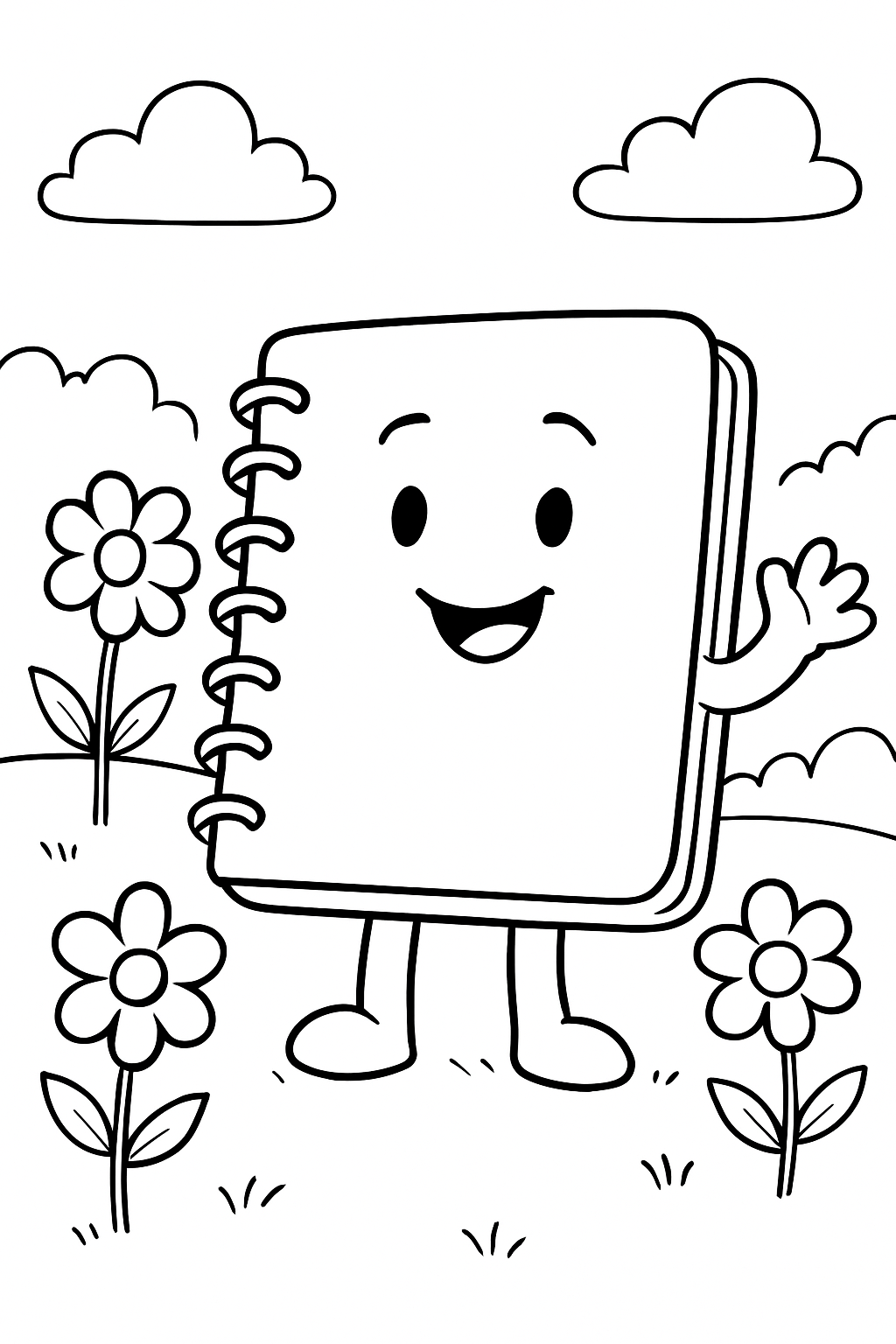 Caderno para colorir 01