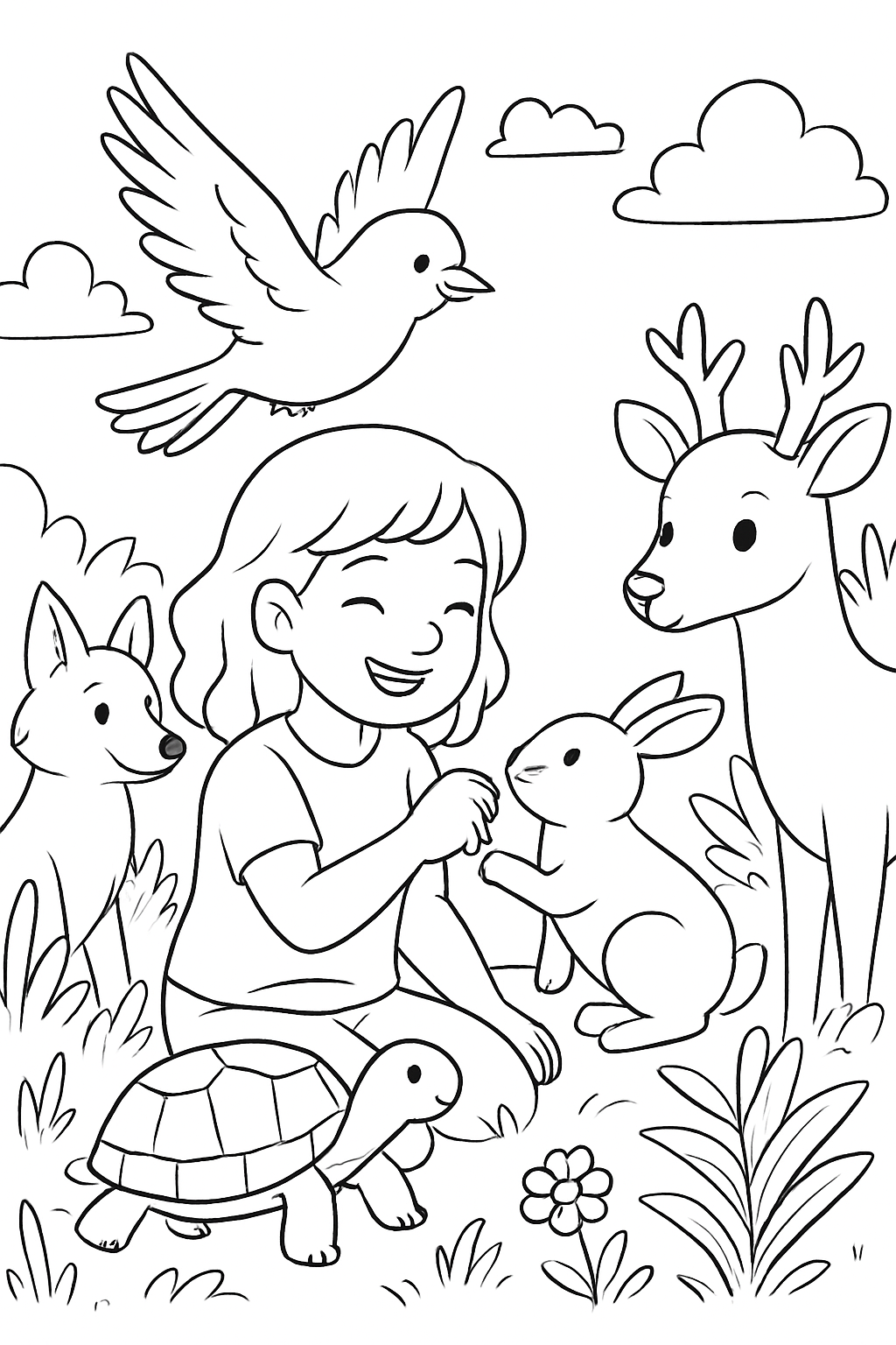 Cadeia Alimentar para colorir 09