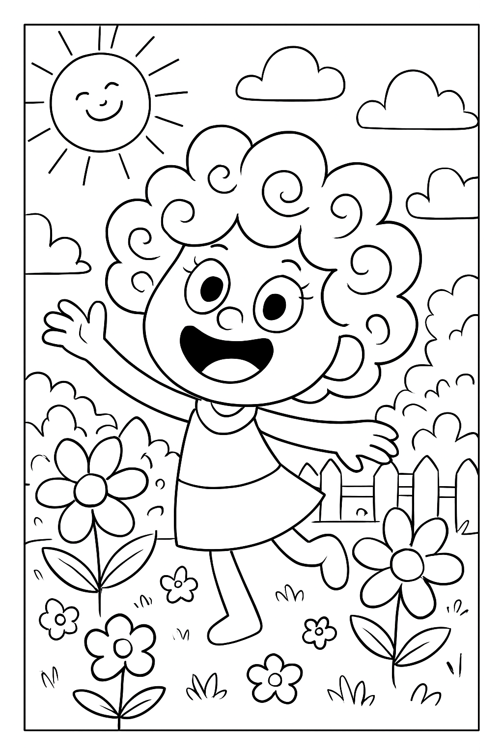 Alegria (Divertida Mente) para colorir 12