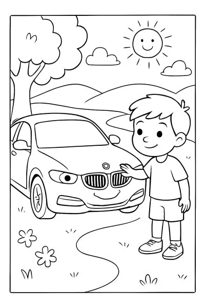 BMW para colorir 05
