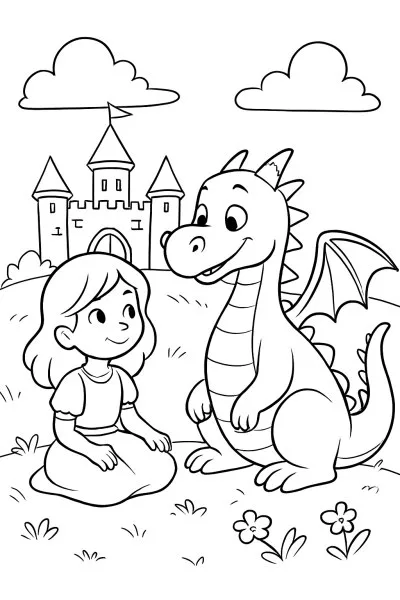 Castelos para colorir 05