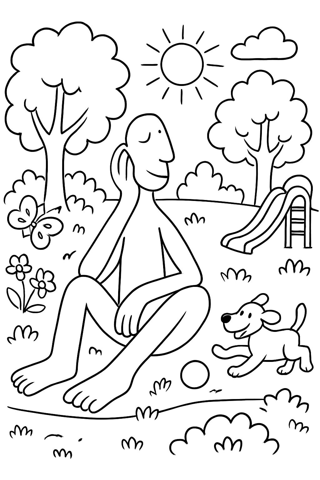 Abaporu para colorir 14