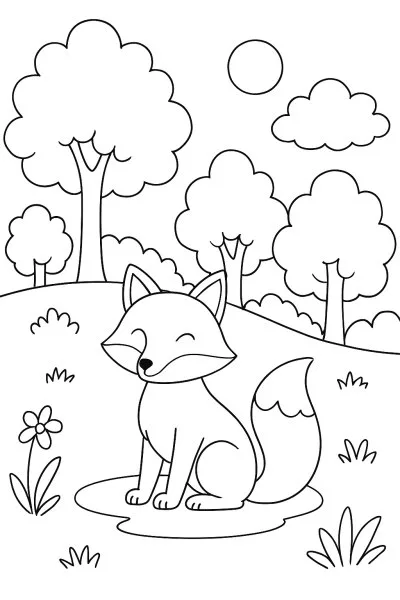 Cama para colorir 13