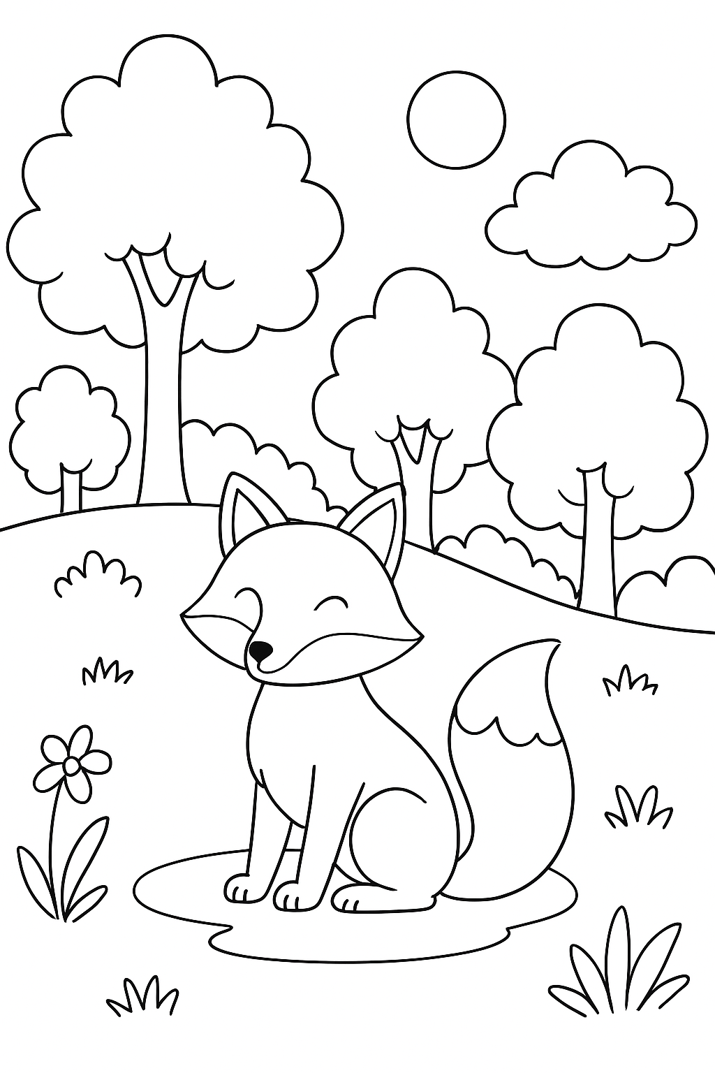 Cama para colorir 13