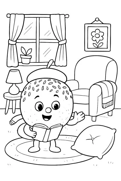 Brigadeiro para colorir 15