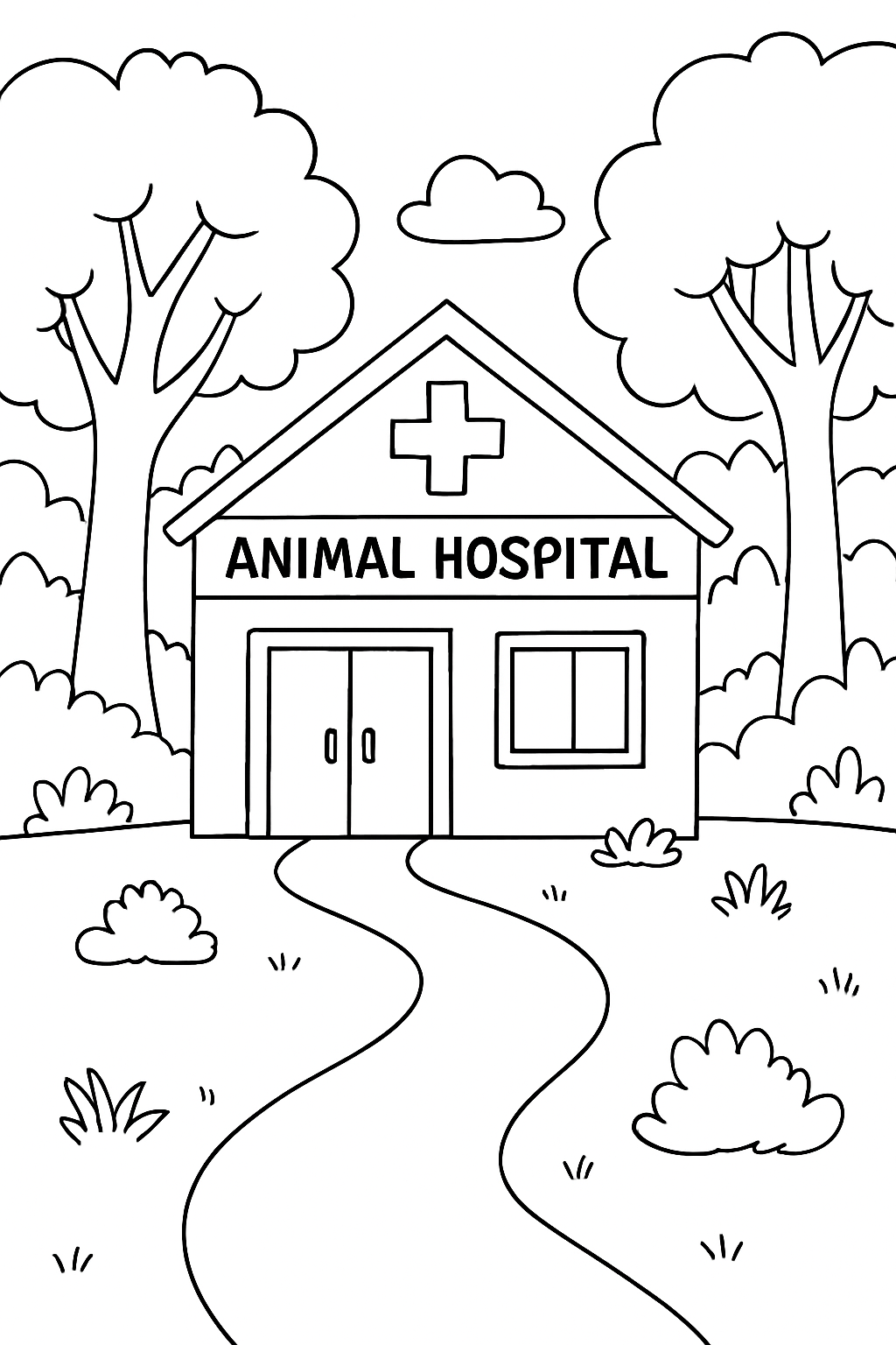 Animal Hospital (Anomaly) para colorir 13