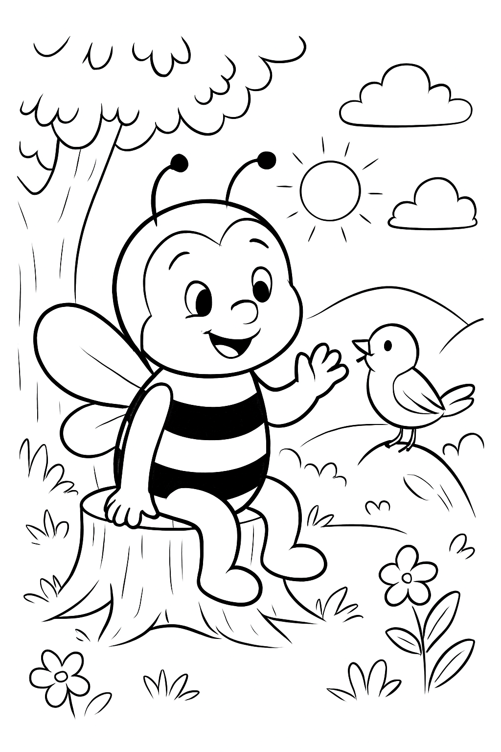 Bombombini Gusini para colorir 05
