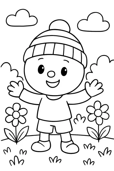 Brr Brr Patapim para colorir 01
