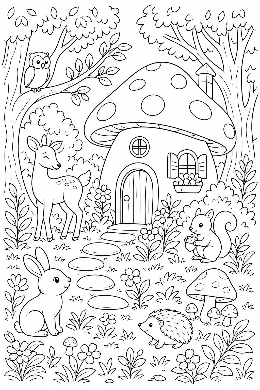 Fantasia e Contos para colorir 02