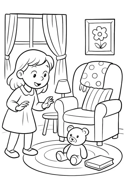 Anya para colorir 15