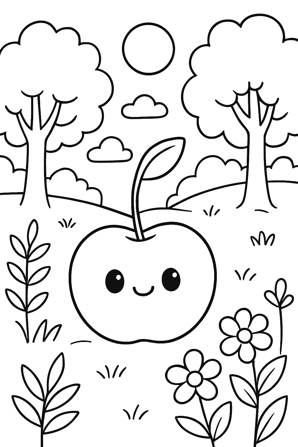 Cereja para colorir 13