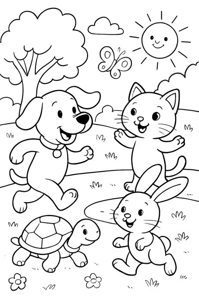 Animal Hospital (Anomaly) para colorir 03