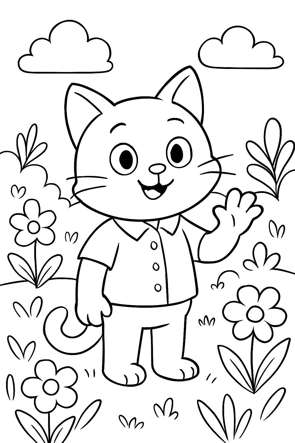 Camisa para colorir 12