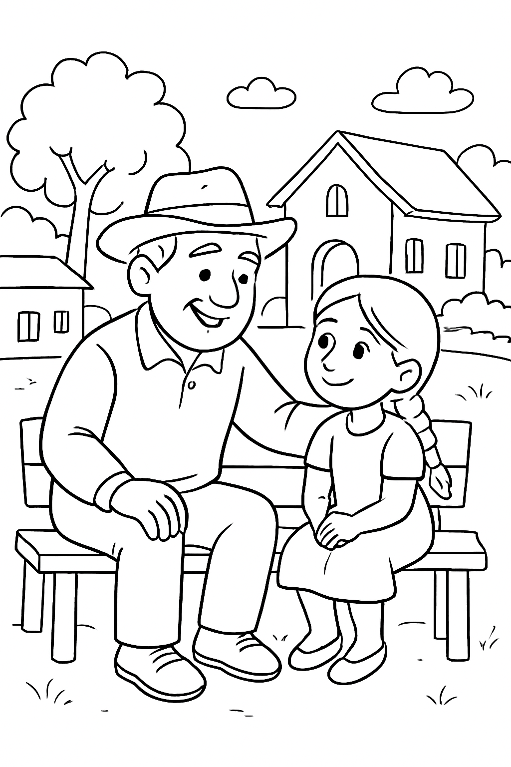 Casas para colorir 05