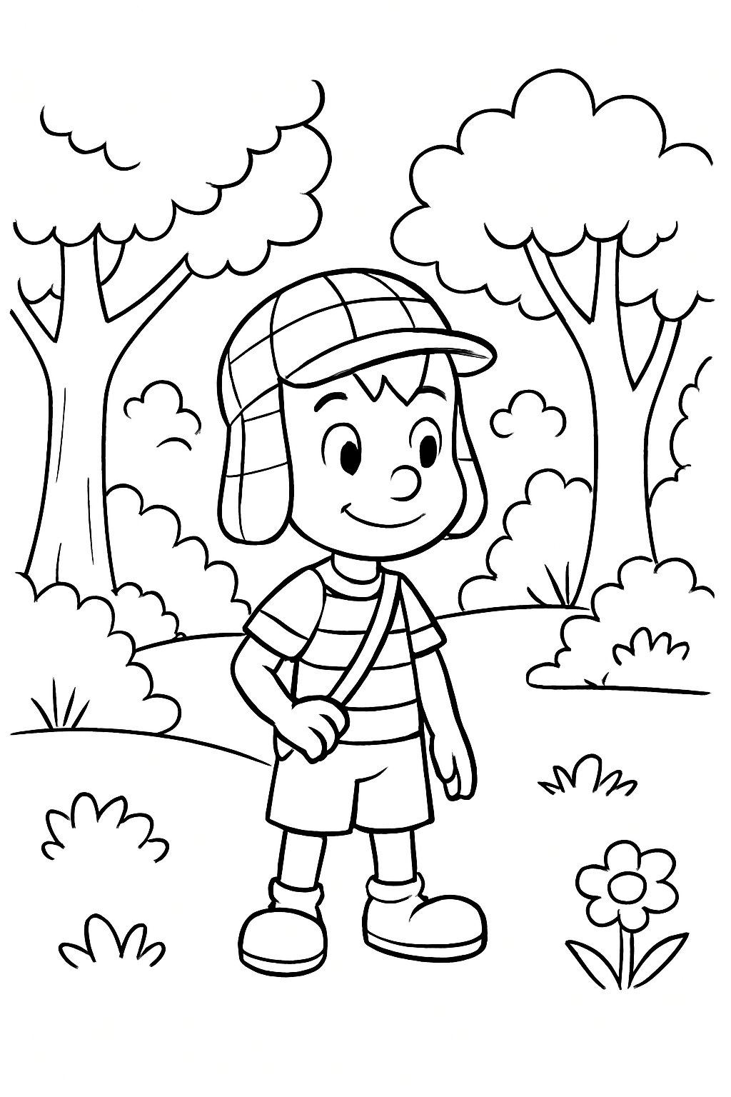 Chaves para colorir 13