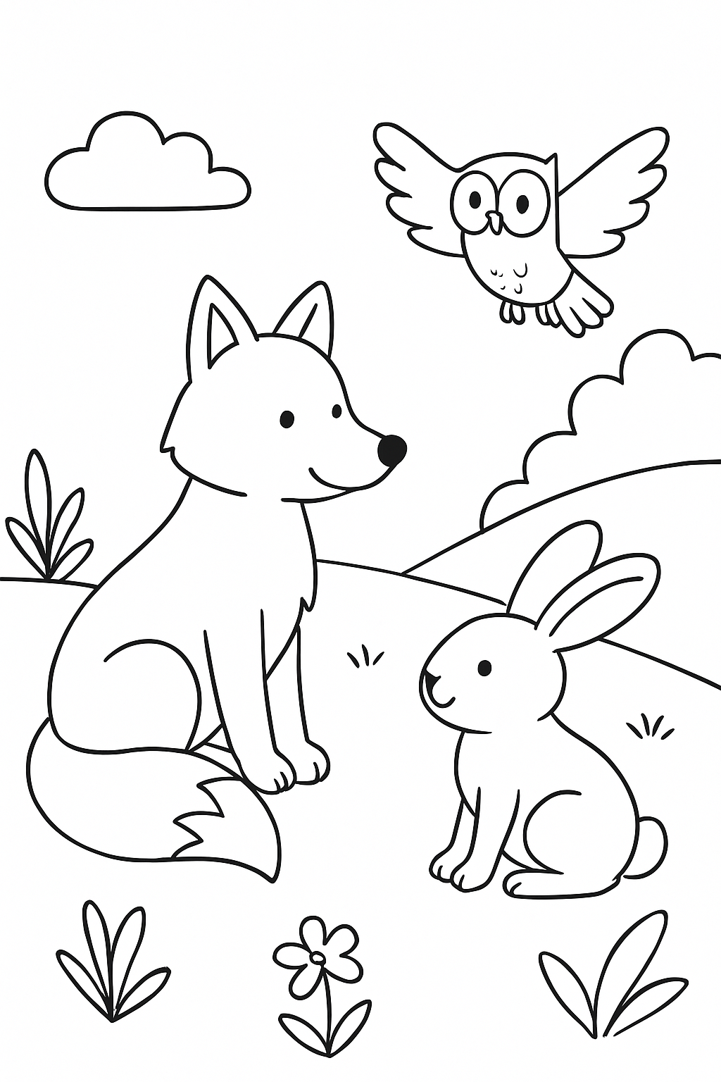 Cadeia Alimentar para colorir 04