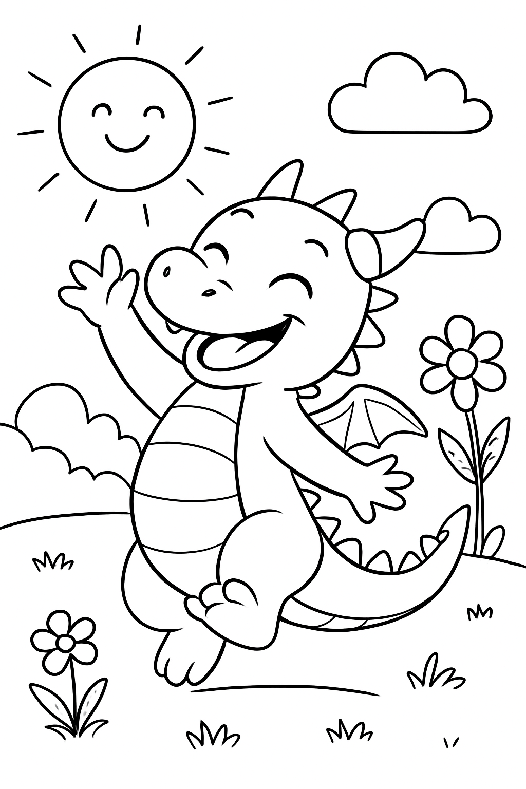 Banguela para colorir 09