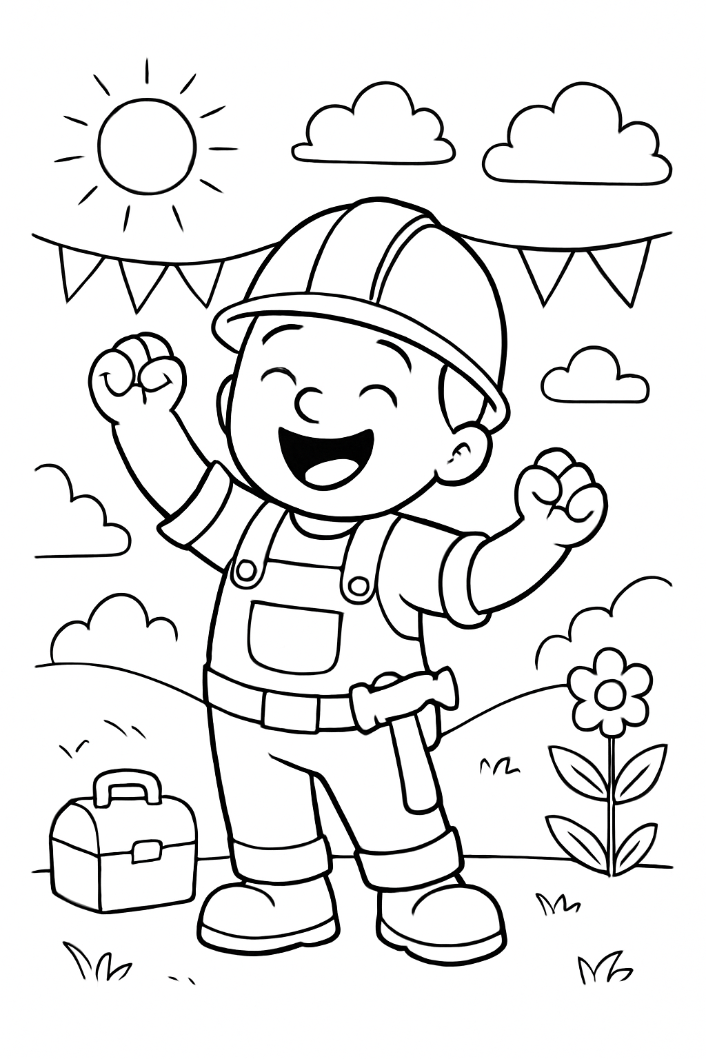Bob, o Construtor para colorir 09