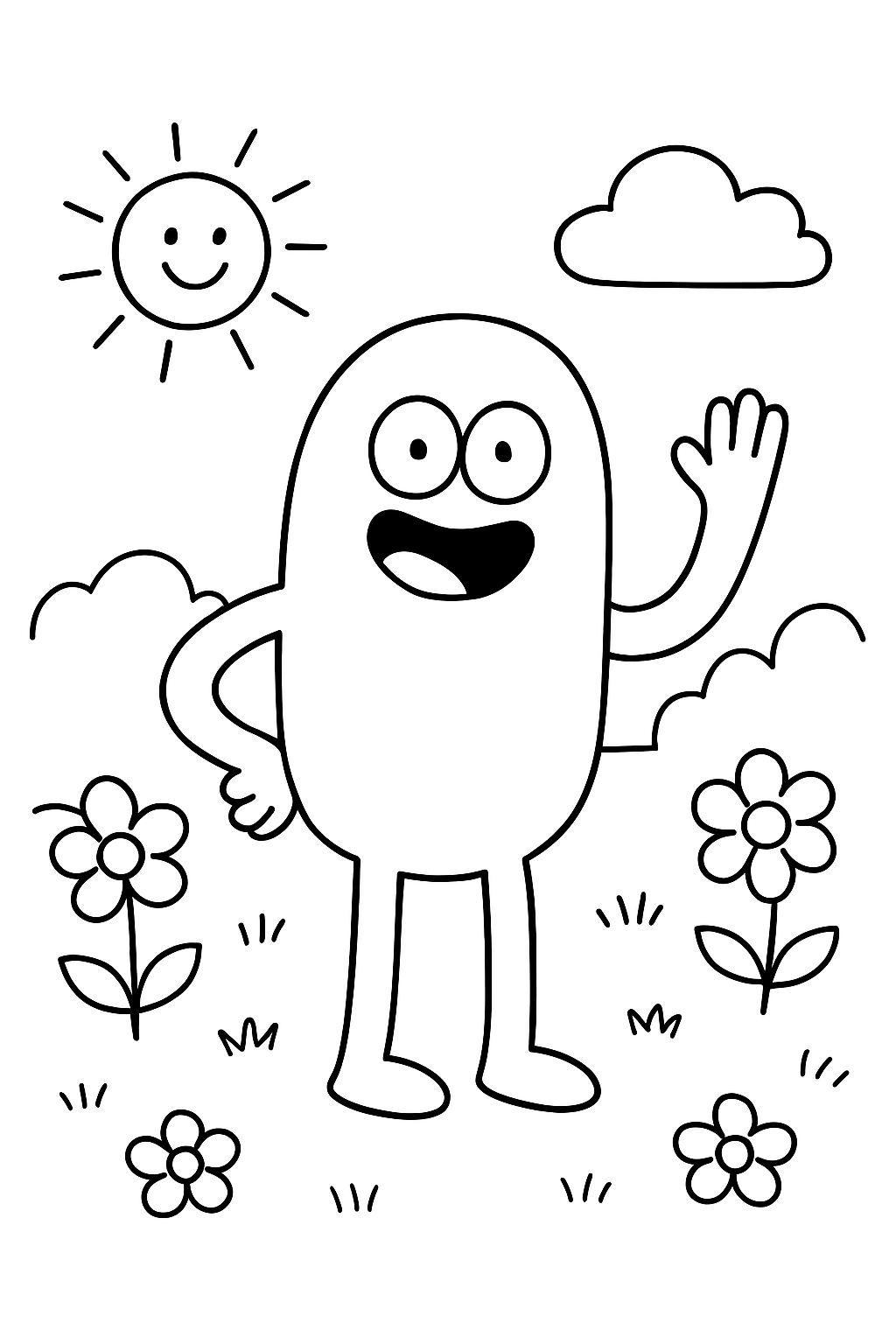 Apenas um Show para colorir 01