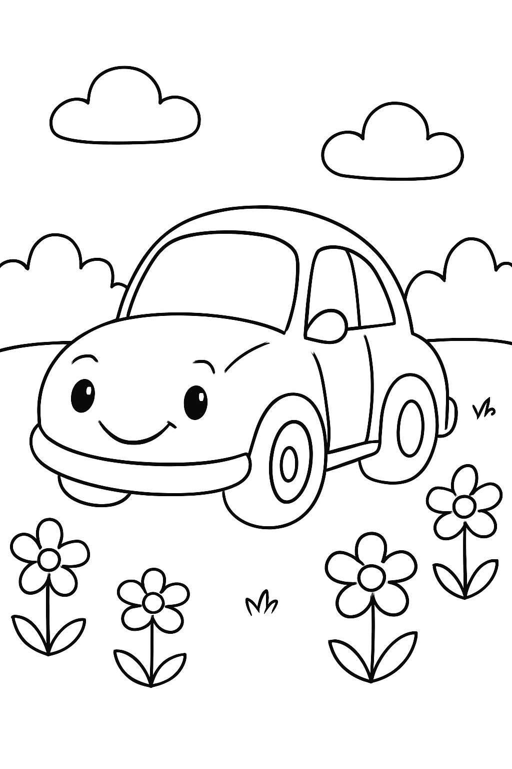 Carreta Furacão para colorir 01