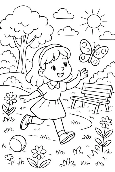 Natureza para colorir 14