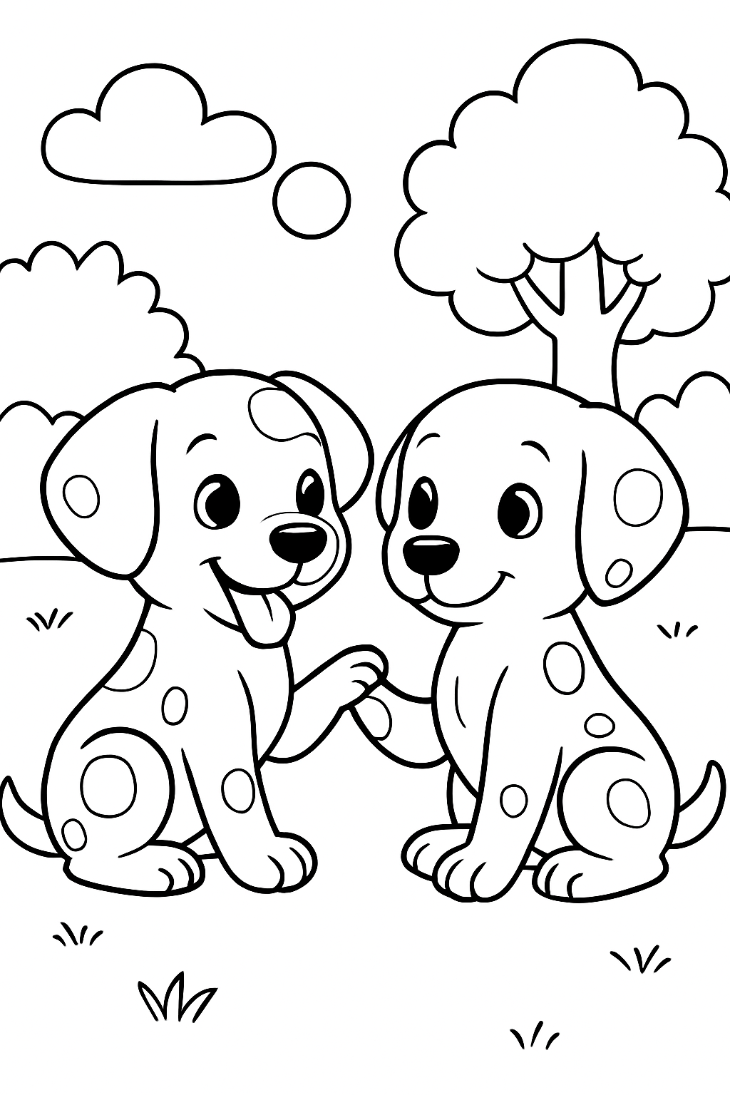101 Dálmatas para colorir 05
