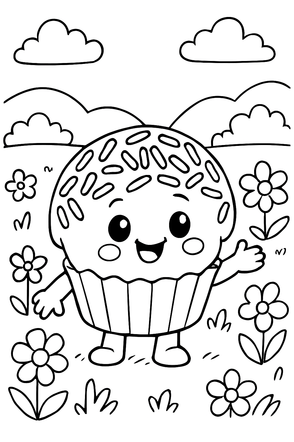Brigadeiro para colorir 12