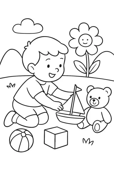 Barcos para colorir 07