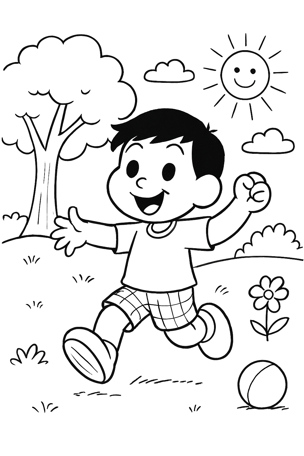 Cascão para colorir 14
