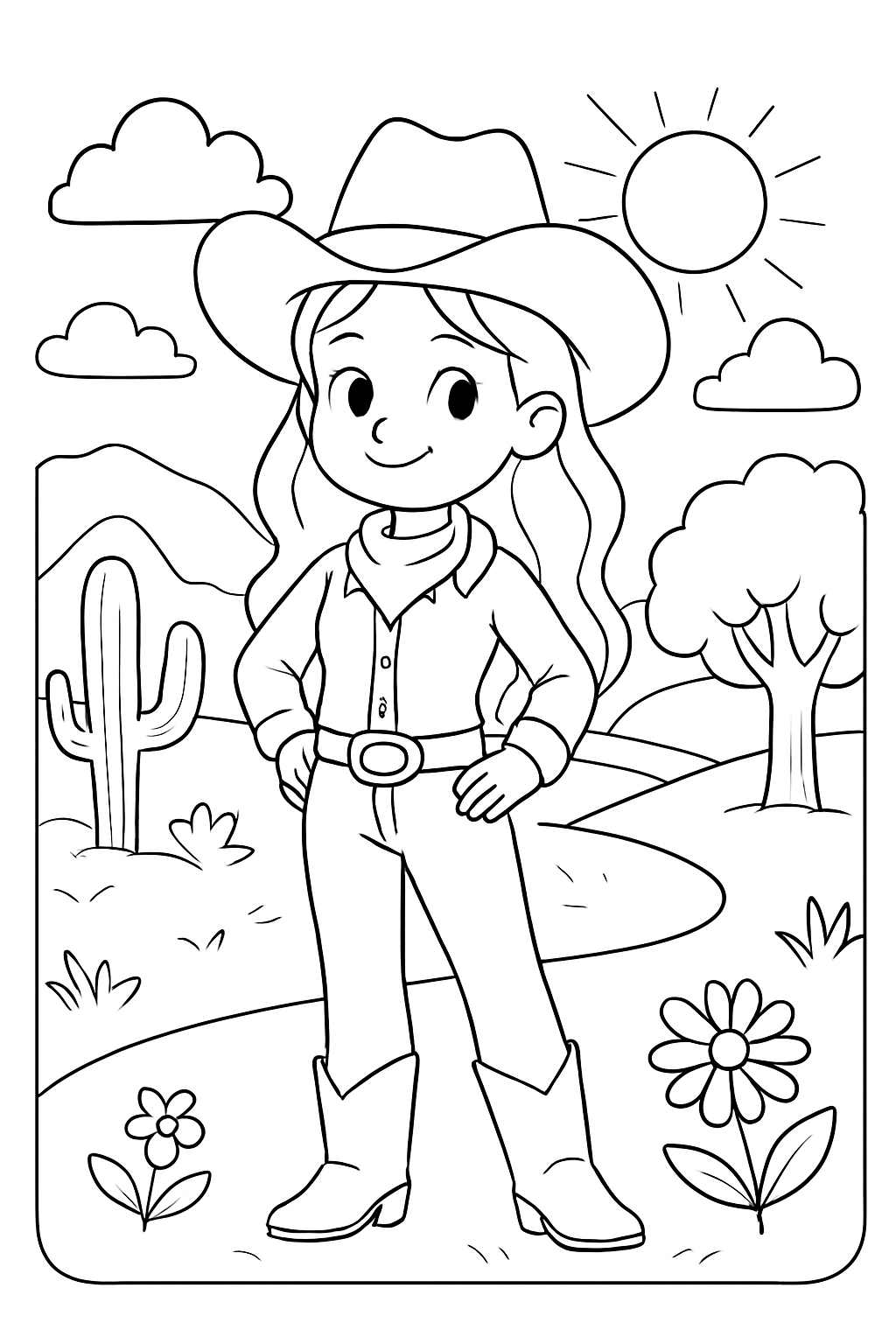 Ana Castela para colorir 10