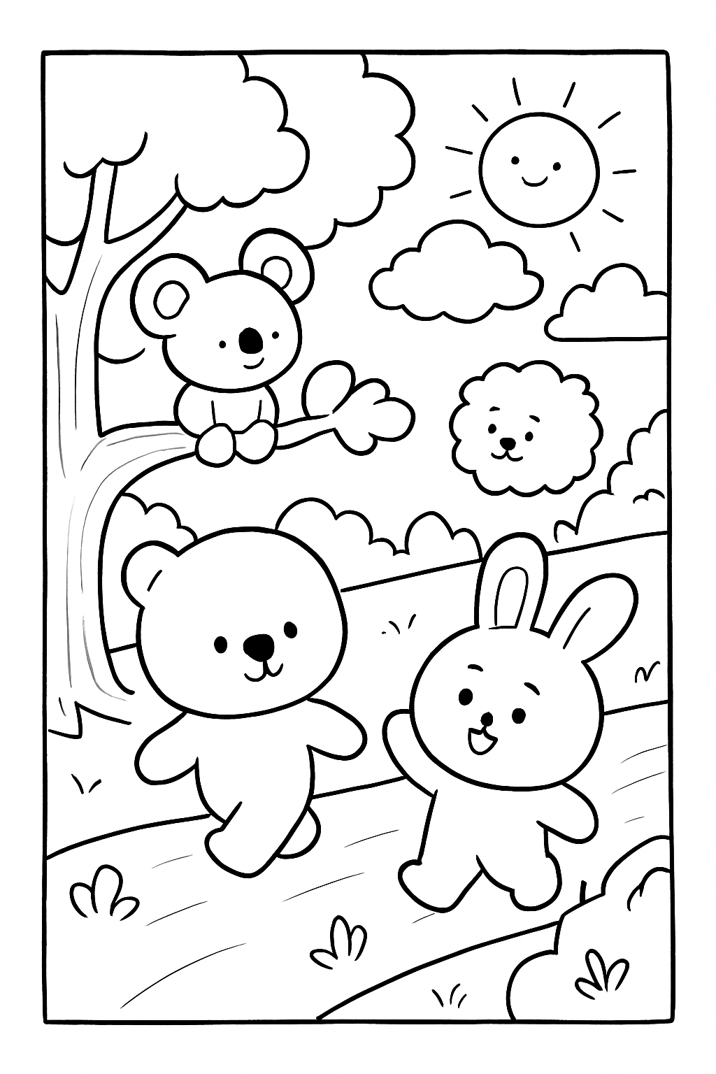 BT21 para colorir 11