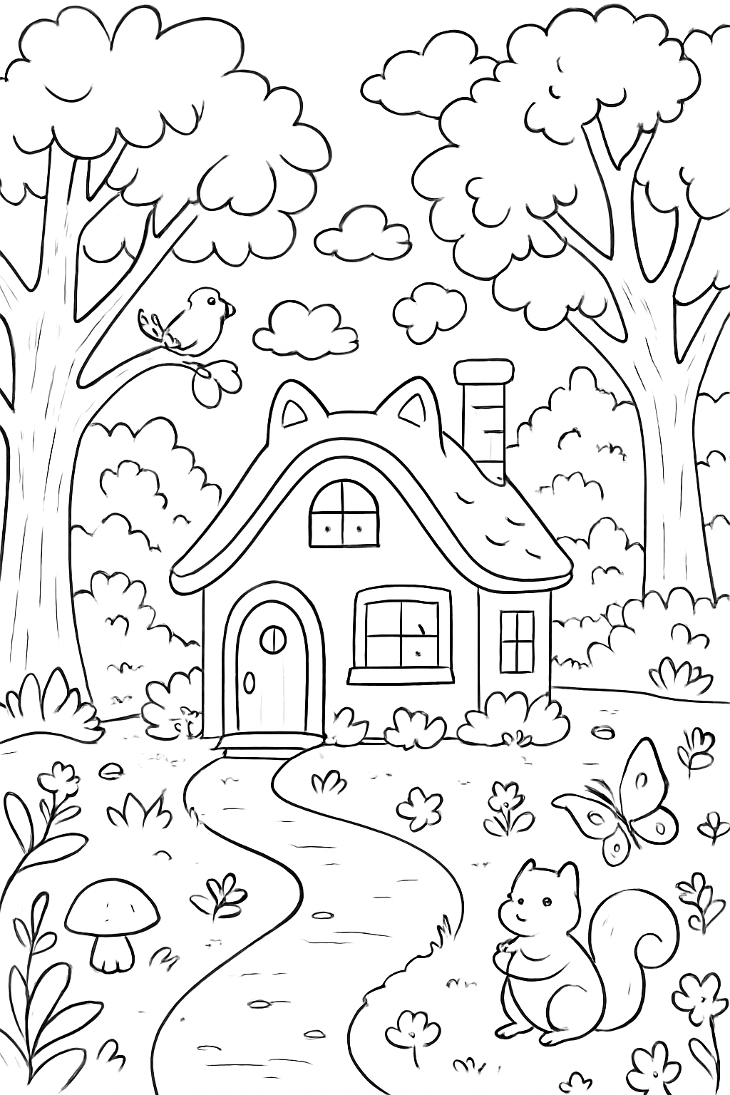 A Casa Mágica da Gabby para colorir 13