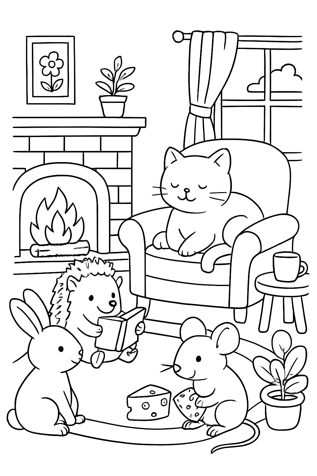 Animais para colorir 15