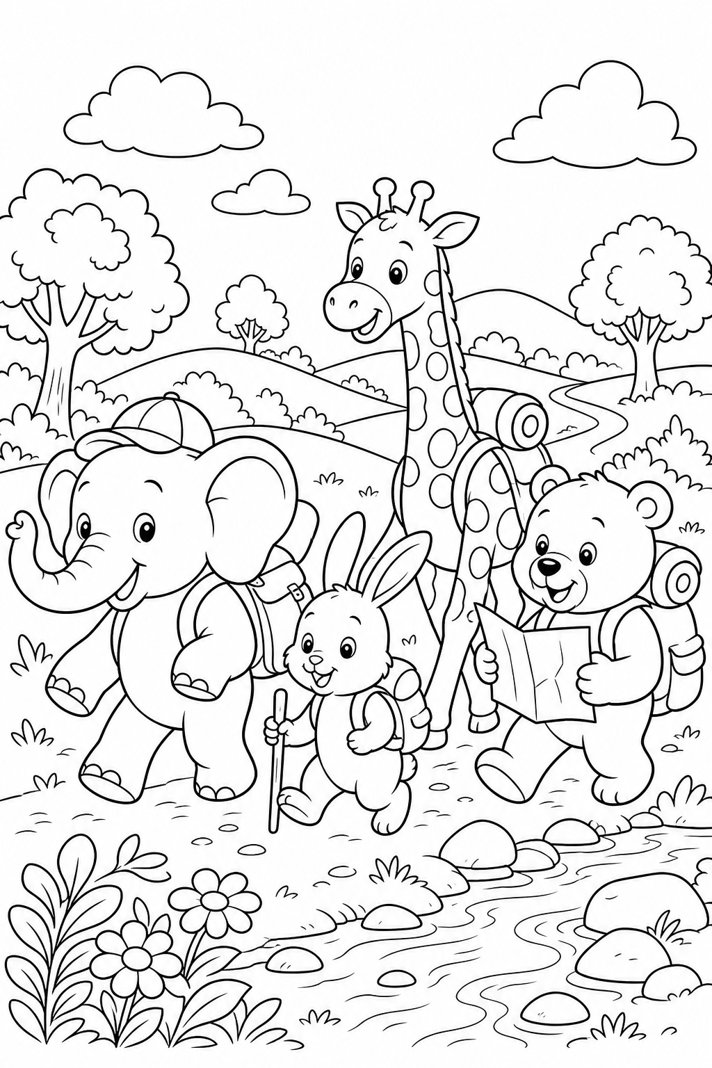 Animais para colorir 06