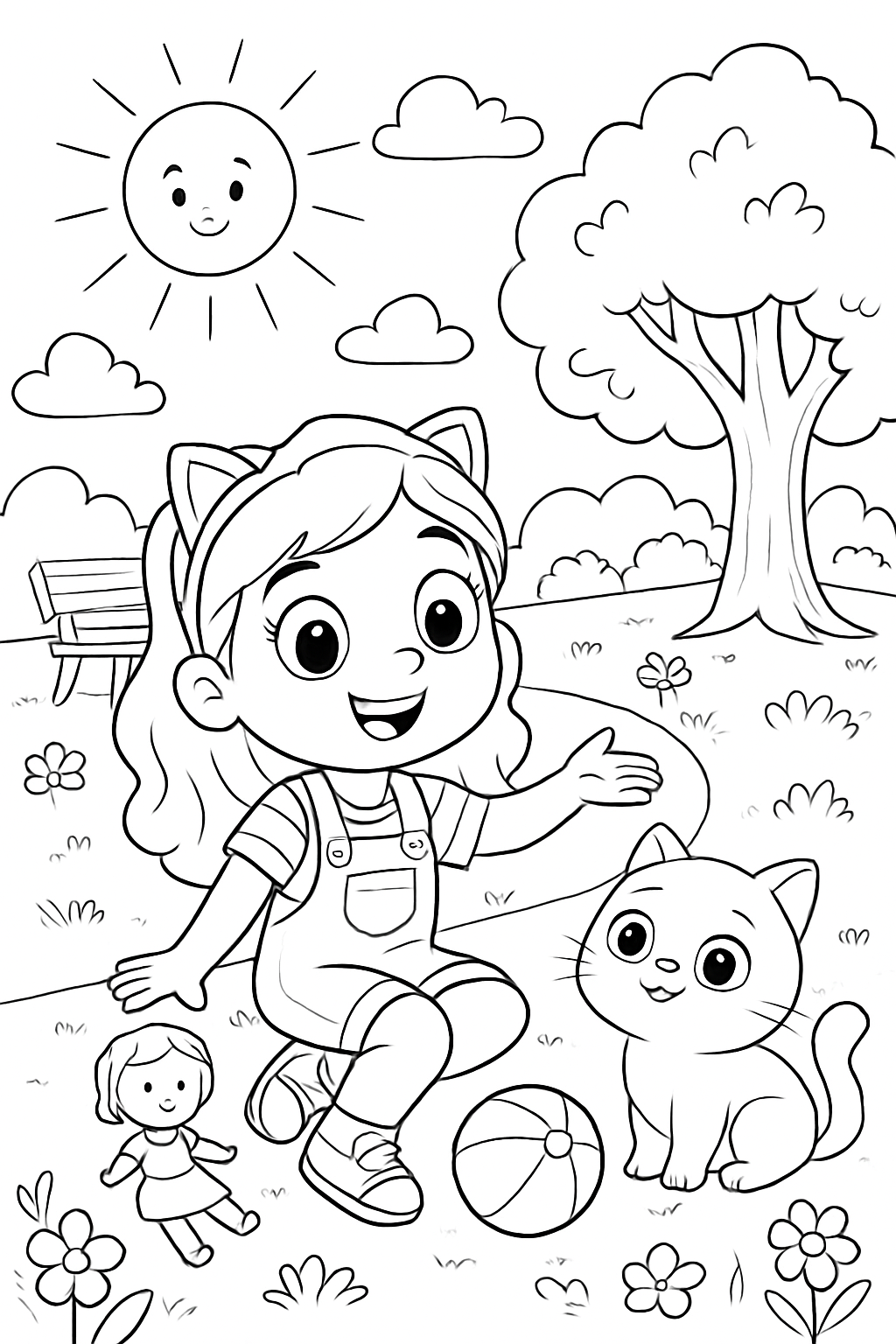 A Casa Mágica da Gabby para colorir 14