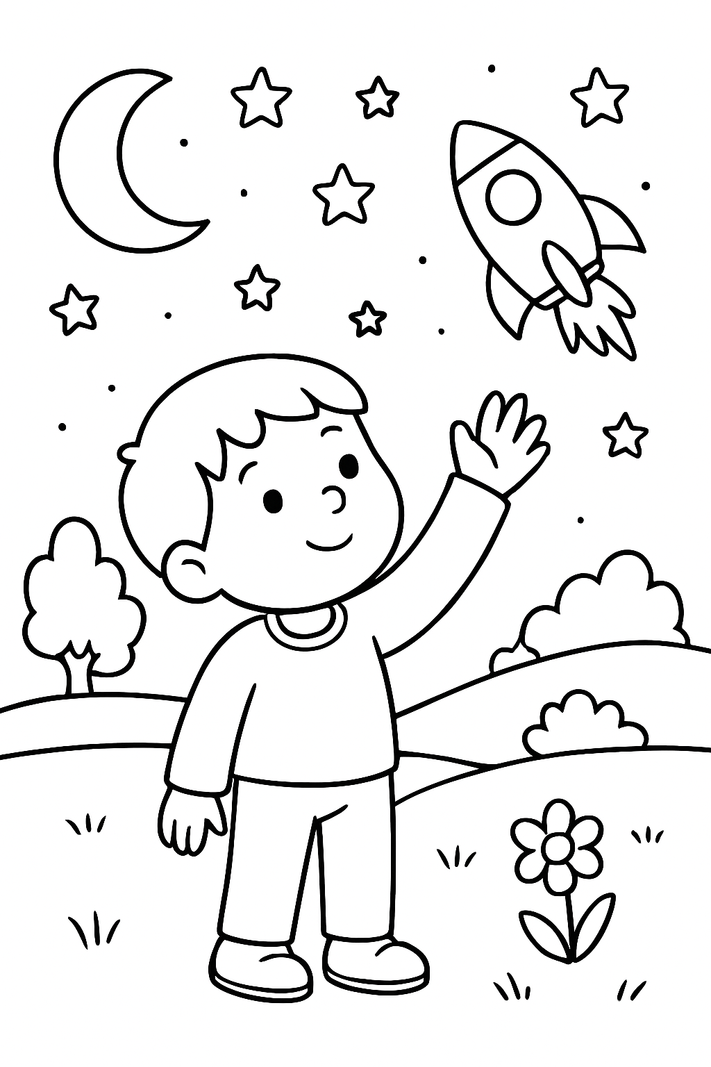 Espaço para colorir 08