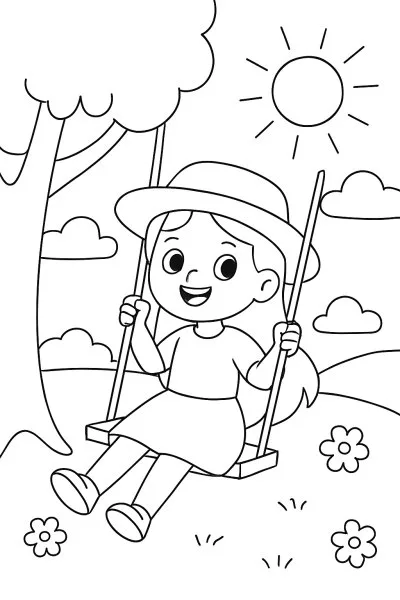 Ana Castela para colorir 03