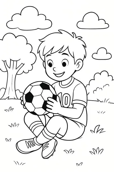 Blue Lock para colorir 05