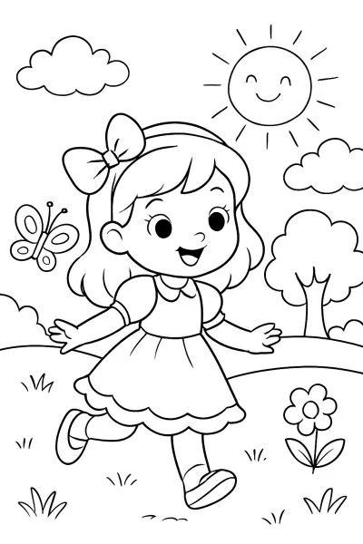 Bonecas para colorir 14