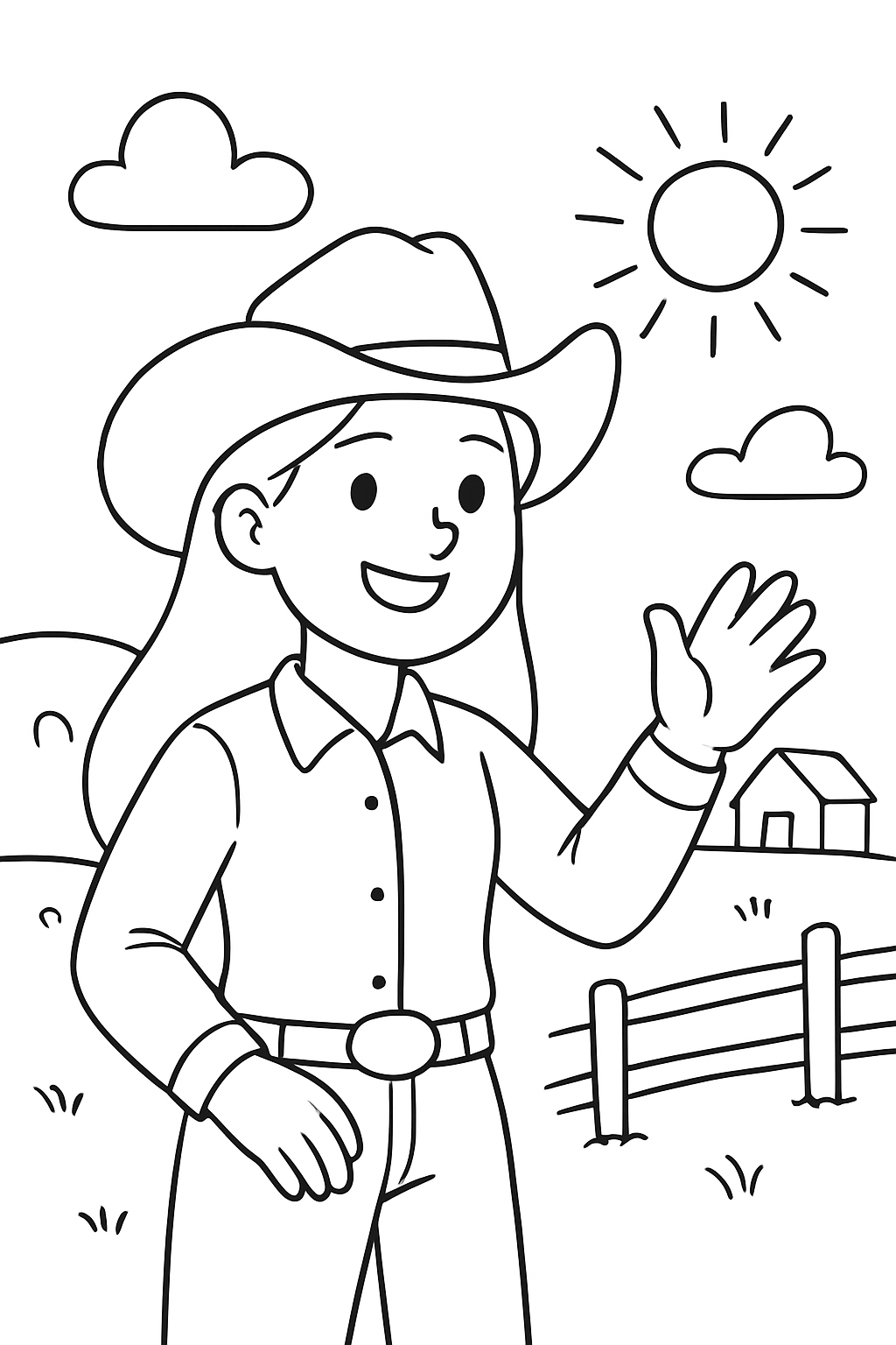 Ana Castela para colorir 05