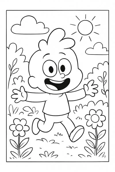 Ansiedade (Divertida Mente) para colorir 12