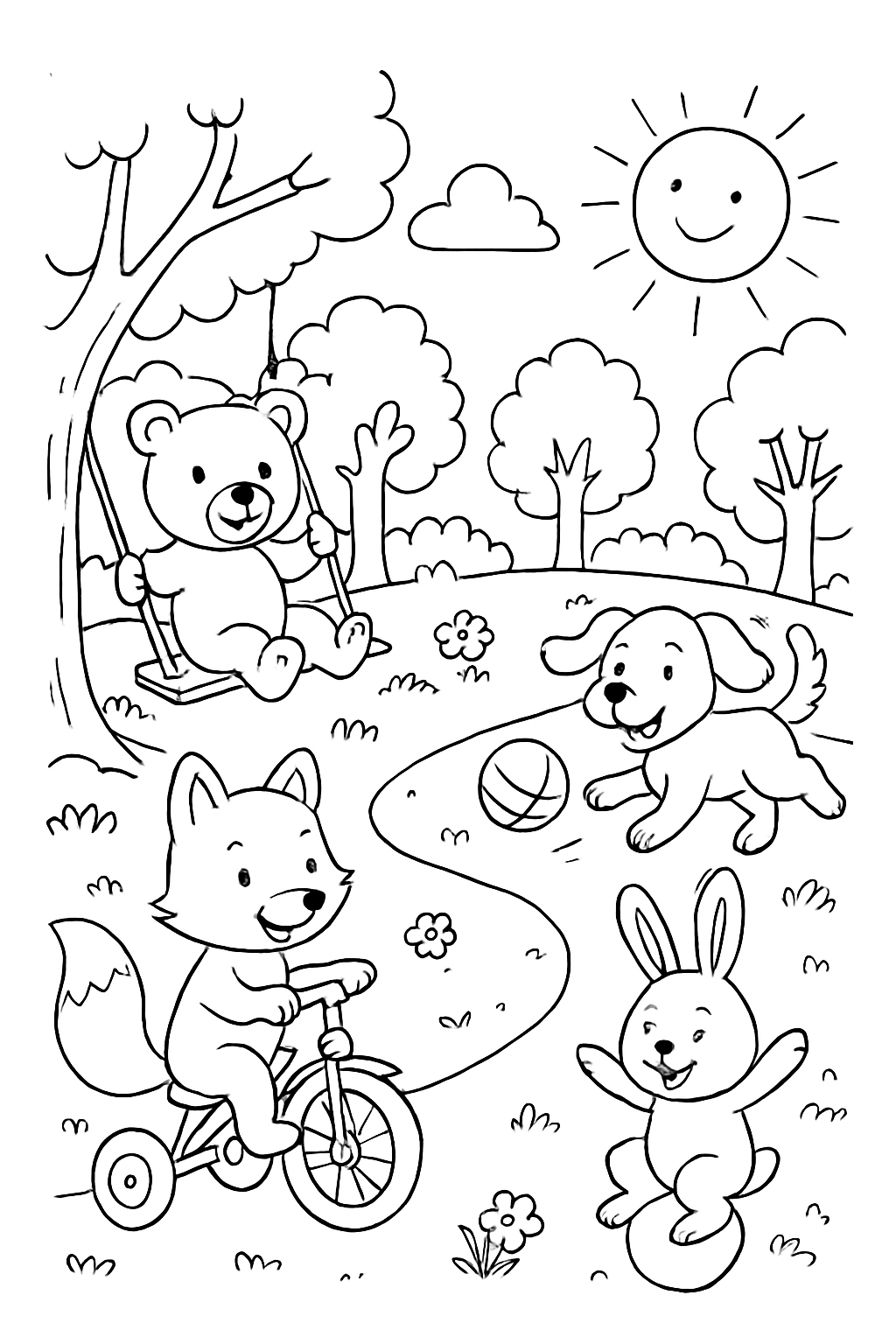 Animais para colorir 14