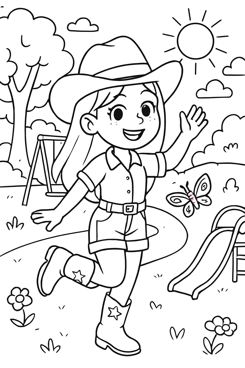 Ana Castela para colorir 14