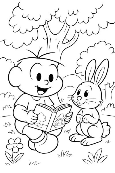 Cebolinha para colorir 05