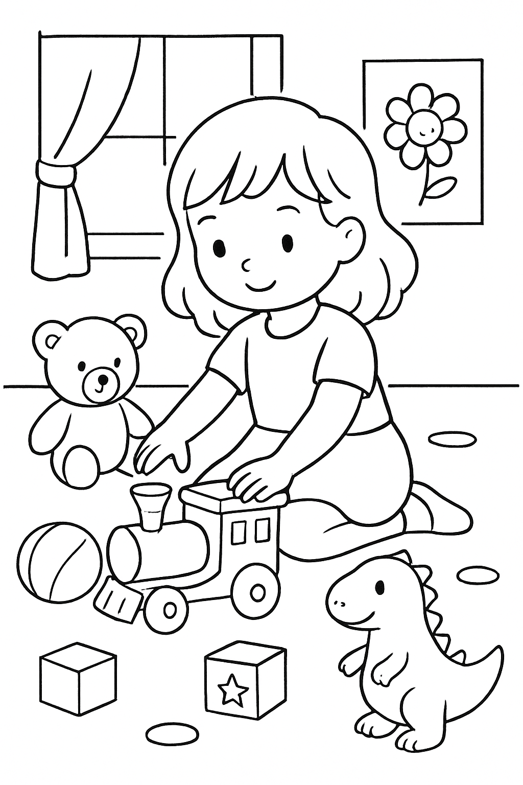 Brinquedos para colorir 11