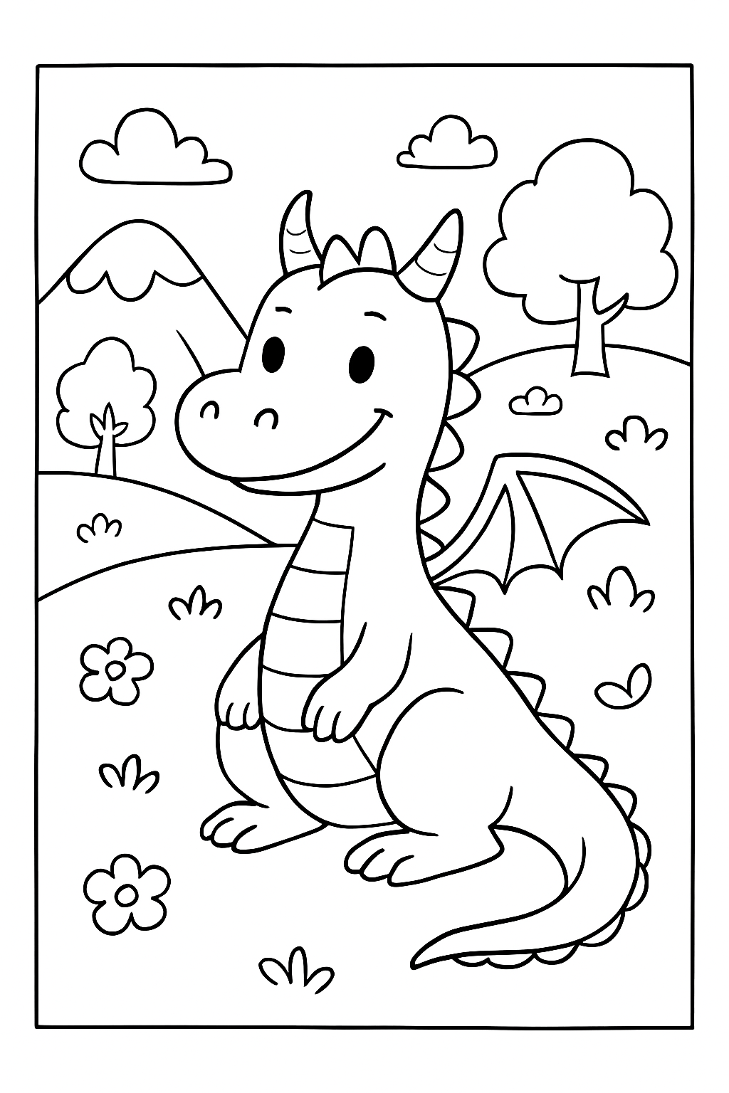 Banguela para colorir 10