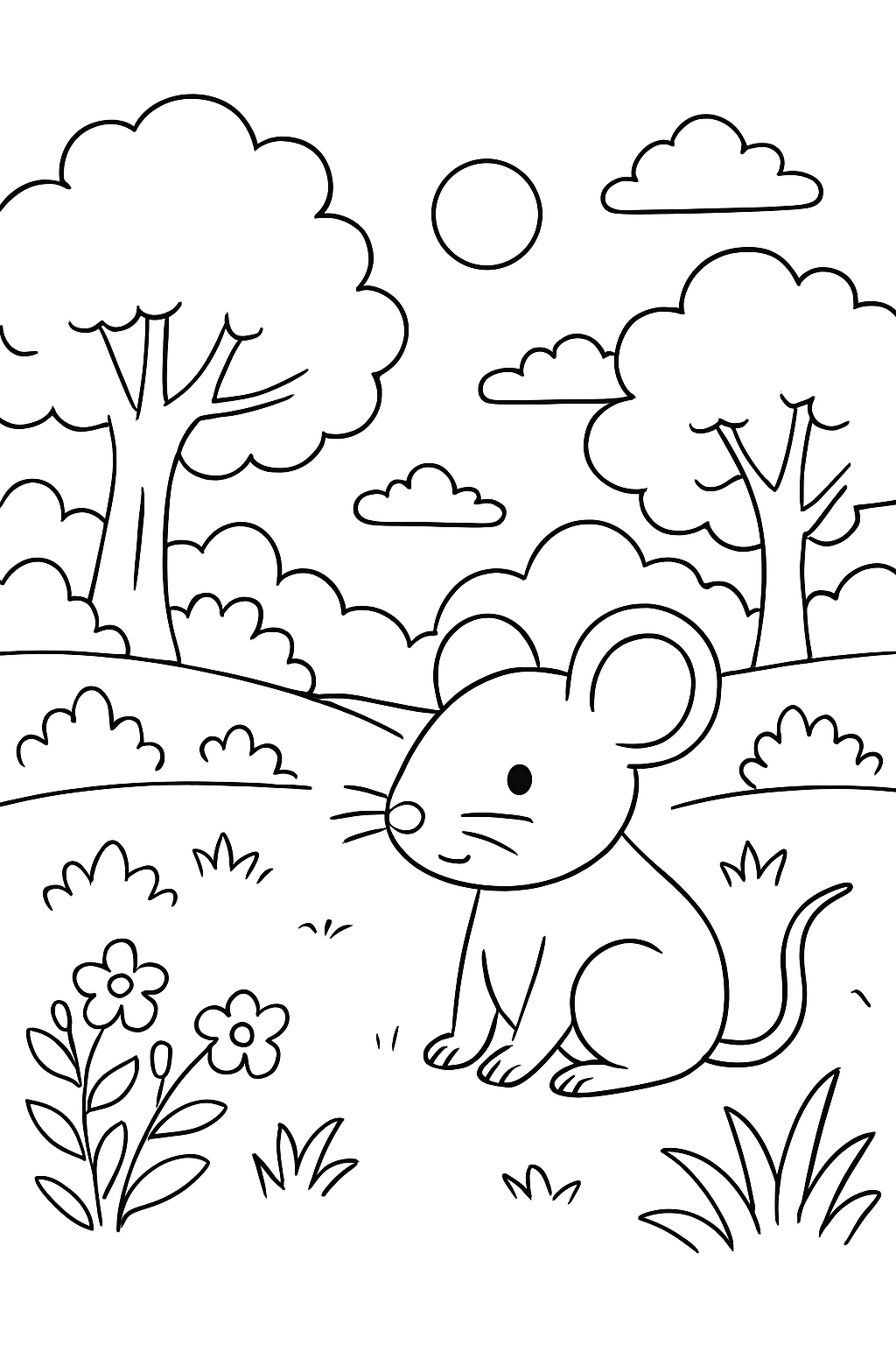 Barata para colorir 13