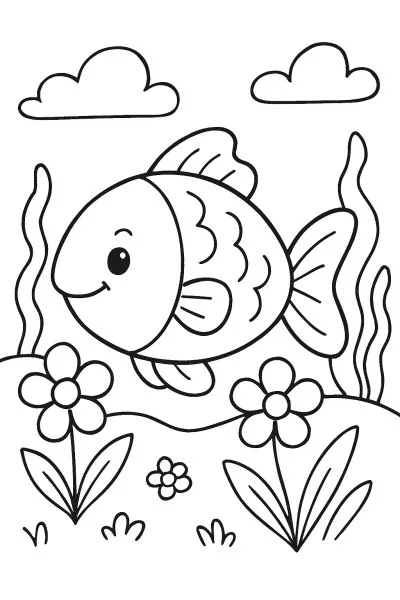 Animais Marinhos para colorir 01